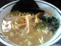 「味噌豚骨Aセット(チャーシュー丼＋ラーメン)」@横浜家の写真