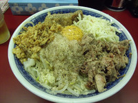 「汁なし(780円)」@らーめん豚喜 川口店の写真