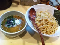 「つけ麺（醤油）中盛」@つけ麺処 三ツ葉亭の写真
