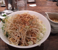 「まぜそば￥７００」@つけめんTETSU 壱の木戸 水戸店の写真