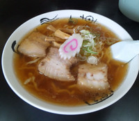 「醤油らーめん￥６００」@食堂 はせ川の写真