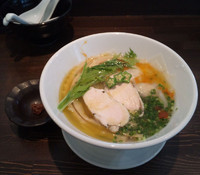 「鶏白湯冷やし￥７００」@麺や 蒼 AOIの写真