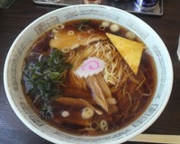 「中華そば大盛」@中華そば 萬福の写真