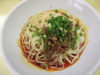 「汁なし坦々麺+サービスライス(800円)」@麺や双六の写真