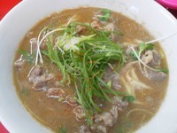 「牛肉ラーメン￥750」@ラーメン金太の写真