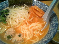 「濃厚魚介ラーメン（￥７５０）」@麺屋 一燈の写真
