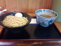 「つけめん（中）　味玉」@つけめん・らあめん 福は内の写真