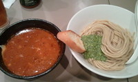「海老トマトつけ麺850円+チーズ200円」@つけ麺 五ノ神製作所の写真