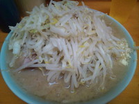 「小ラーメン ヤサイ ニンニク少し」@ラーメン二郎 新橋店の写真