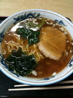 「ラーメン ￥550」@信栄食堂の写真