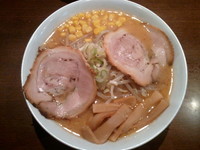 「味噌ラーメン(750円)+太麺(50円)」@旭川らあめん ひでまるの写真