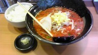「辛みそらーめん＋ライス」@味噌らーめん 虎のみその写真