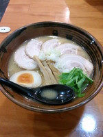 「味噌ラーメン800円＋叉焼150円」@爆じゅう餃子 餃点の写真