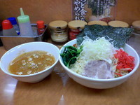 「つけ麺、大盛」@横浜ラーメン 町田家 新百合ヶ丘店の写真