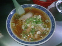 「中華そば 600円」@駅前ラーメン ひげ 屋台店の写真