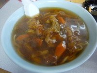 「スタミナラーメン大盛（700円）」@甘辛三吉の写真