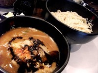 「極辛BLACKつけ麺（並・１辛）」@極辛BLACKつけ麺 七代目けいすけの写真