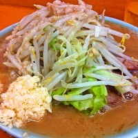 「ラーメン（ニンニクアブラ）」@ラーメン二郎 新橋店の写真