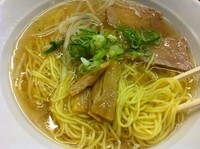 「塩らーめん 590円」@もつの屋の写真