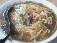 「あんかけもやしそば」@てんこもりラーメンの写真