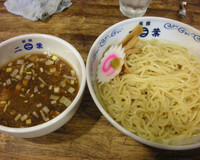 「しょうゆつけ麺（中）￥850」@二葉 上荻店の写真