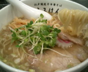 「中華そば 塩700円」@江戸前煮干中華そば きみはん 五反田店の写真