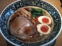 「あじ玉らーめん　醤油（800円）」@中村屋@WeST PArK CaFE kichijojiの写真