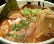 「辛みそ魚豚そば850円」@濃厚豚そば ぶれんの写真