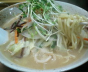 「野菜麺(並)700円+ミニ丼セット100円」@麺屋 むぎのいえの写真