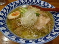 「わんたんとり塩めん」@武藤製麺所の写真