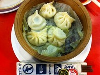 「蒸し餃子（中）」@第7ギョーザの店の写真