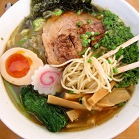 「【金曜魚の日限定】煮干蕎麦（煮干しダブル）　1,000円」@MENYA 食い味の道有楽の写真