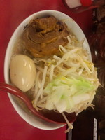 「小ご郎野菜多め＋味付け玉子【640円】」@麺厨房 豪快家 大森店の写真