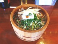 「鯵醤油らーめん＋肉＋ねぎ」@小田原ラーメン 鯵壱北條の写真