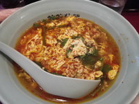 「タンタンメン中辛＋ニラ」@元祖ニュータンタンメン本舗 鷺沼店の写真