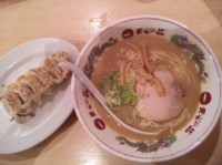 「ラーメン＋餃子定食」@天下一品 川崎店の写真