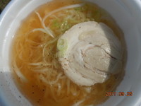 「ラーメン民ちゃん　民ちゃん特製ネギラーメン　400円」@麺ー1グランプリ in  館林の写真