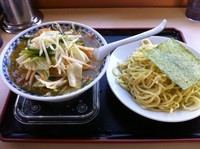 「つけタンメン」@あぢとみ食堂の写真