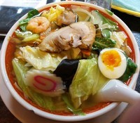 「五目そば（880円＋税42円）」@中国海鮮料理 住吉飯店の写真