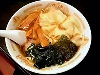 「ワンタンメン」@らぁめん 龍門の写真