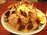 「小ラーメン小豚(ヤサイ・ニンニク)のコッテリ」@豪徳寺ラーメン りらくしんの写真