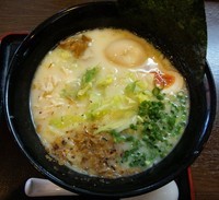 「塩らーめん（780円）+味玉（100円）」@鶏坊やの写真