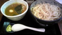 「カレーつけそば（大盛り無料）＋ライス」@つけそば 九六の写真