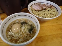 「『味玉チャーシュー塩つけめん(￥1030)』」@中華そば・つけめん 甲斐の写真