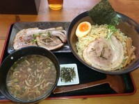 「塩つけ麺￥700＋あぶりチャーシュー￥300＝￥1000」@和風らーめん 凪の写真