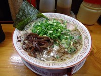 「『黒豚骨+青ネギ(￥700+150)』」@博多長浜らーめん 六角堂 清新店の写真