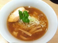 「支那そば（醤油）」@支那そば 一本気 水戸店の写真