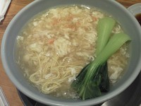 「かにラーメン￥900+餃子￥失念」@龍虎の写真