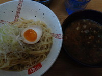 「つけ麺　＋　ヘタめし」@らーめん 弥七の写真