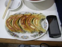 「餃子（５個）４５０円」@池田屋の写真